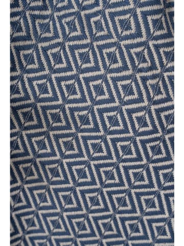 Colourful Cotton Fouta in Blau