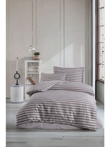 Colourful Cotton Beddengoedset lichtbruin
