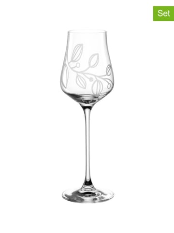 LEONARDO 6-delige set: grappaglazen "Boccio" - 210 ml