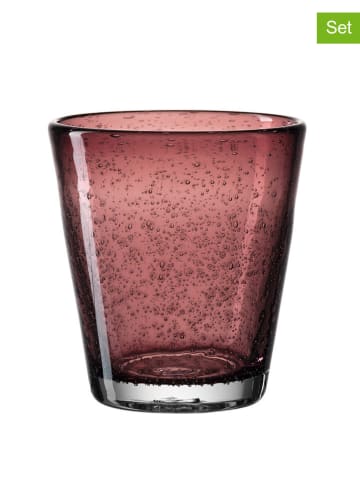 LEONARDO 6er-Set: Gläser "Burano" in Lila - 330 ml