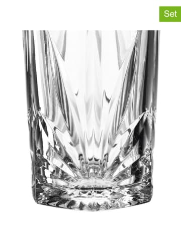 LEONARDO 4er-Set: Longdrinkgläser "Capri" - 390 ml
