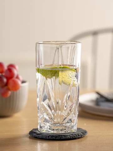 LEONARDO 4-delige set: longdrinkglazen "Capri" - 390 ml
