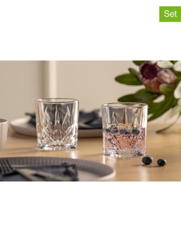 LEONARDO 4-delige set: whiskyglazen "Capri" - 330 ml