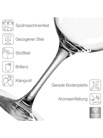 LEONARDO 6-delige set: rodewijnglazen "Ciao" - 610 ml