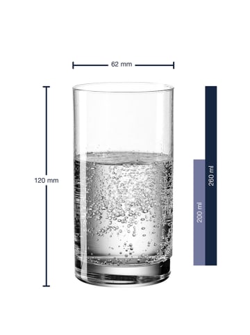 LEONARDO 6er-Set: Gläser "Easy+" - 260 ml
