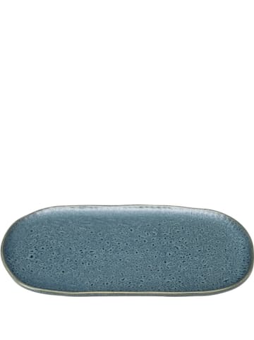 LEONARDO Serveerplateau "Matera" blauw - (B)32 x (H)18 cm