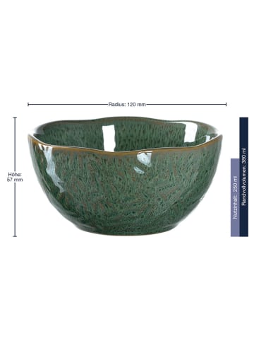 LEONARDO 2er-Set: Schalen "Matera" in Grün - 250 ml