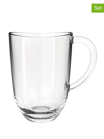 LEONARDO 6-delige set: latte-macchiatoglazen "Napoli" - 380 ml
