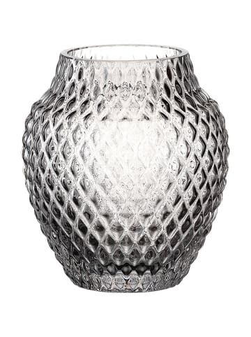 LEONARDO Vase "Poesia" in Grau - (H)11 x Ø 10 cm