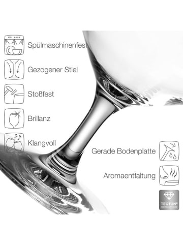 LEONARDO 6-delige set: bierglazen"Puccini" - 410 ml
