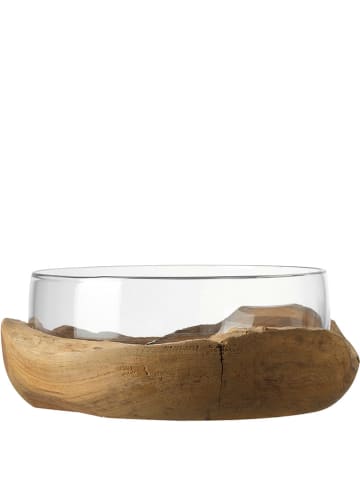 LEONARDO Miska dekoracyjna w kolorze jasnobrązowym - Ø 28 cm