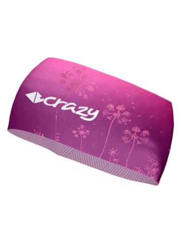 Crazy Functionele hoofdband "Crazy Band" roze