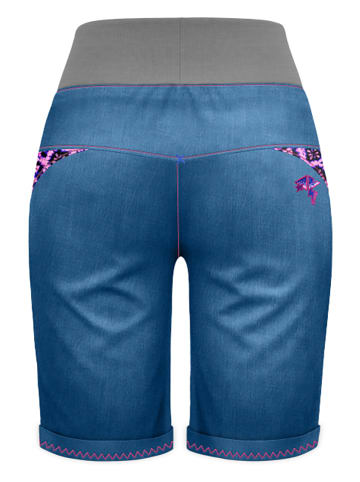 Crazy Jeansshorts "Aria" in Blau
