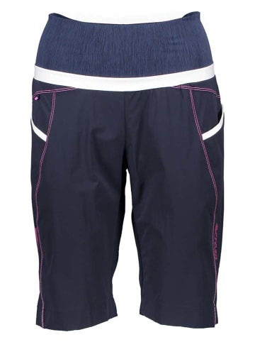 Crazy Funktionsshorts in Dunkelblau/ Weiß