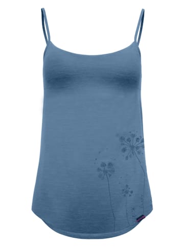 Crazy Functionele top "Shiny" blauw