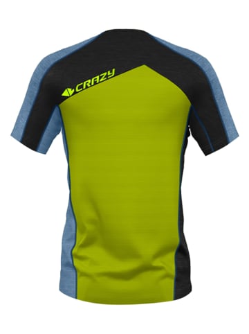 Crazy Functioneel shirt "Resolution" groen