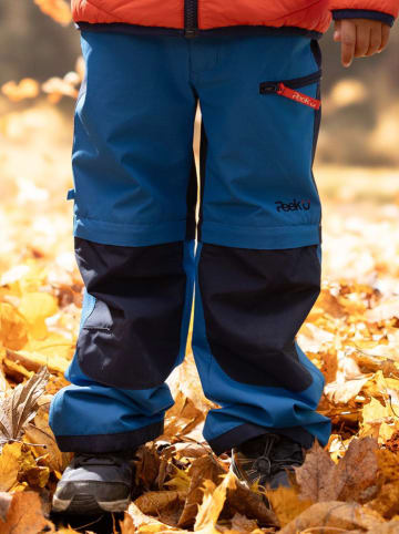 Peek U Zippoff-Trekkinghose "Terra" in Blau/ Dunkelblau