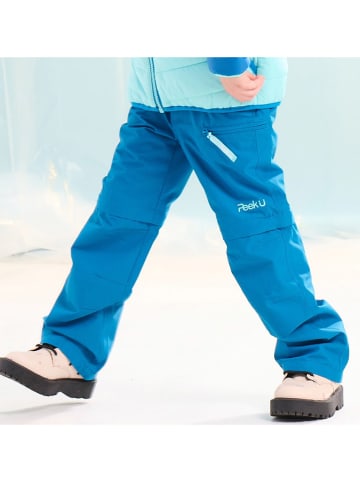 Peek U Zippoff-Trekkinghose "Terra" in Blau
