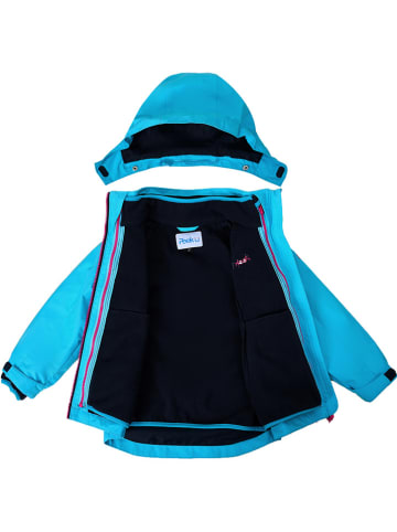 Peek U 3in1-Funktionsjacke "Celeste" in Blau/ Dunkelblau