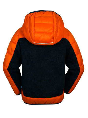 Peek U Hybridjacke "Lynx" in Orange/ Dunkelblau