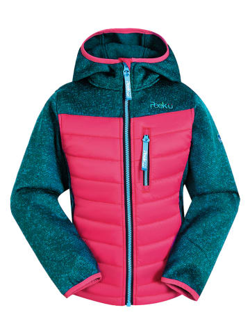 Peek U Hybride jas "Apple" roze/donkerblauw