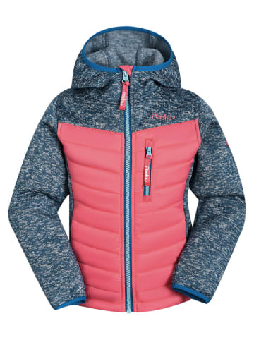 Peek U Hybride jas "Apple" lichtroze/donkerblauw