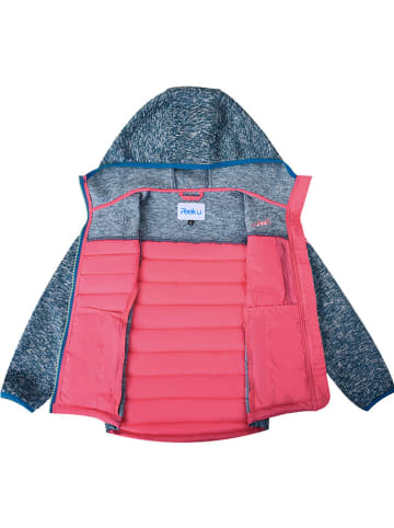Peek U Hybridjacke "Apple" in Rosa/ Petrol
