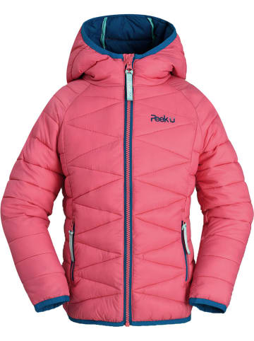 Peek U All-season doorgestikte jas "Oceana" roze