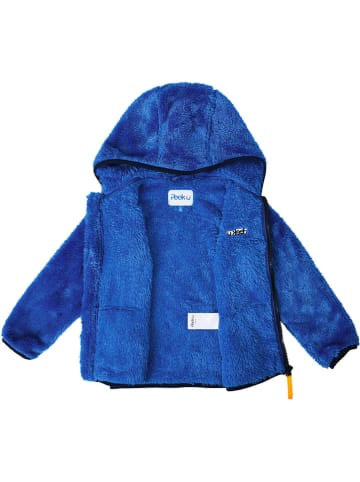 Peek U Fleece vest "Fox" blauw