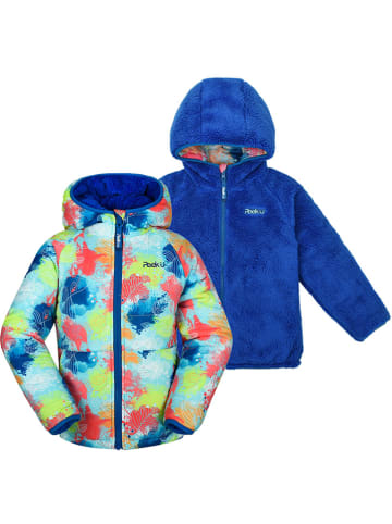 Peek U Wende-Steppjacke "Meadow" in Türkis/ Blau