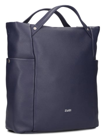 Zwei Businesstas donkerblauw - (B)36 x (H)36 x (D)13 cm