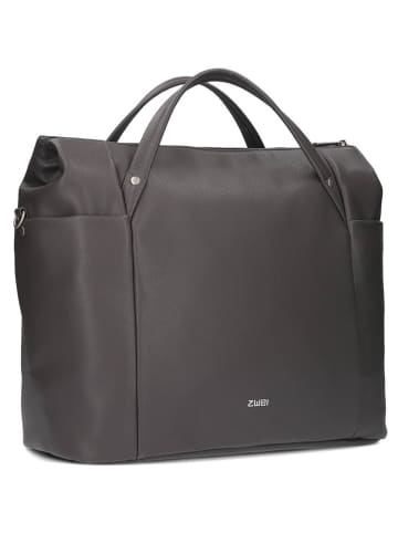 Zwei Businesstas antraciet - (B)35 x (H)42 x (D)20 cm