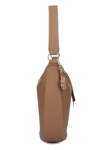 Zwei Schultertasche in Hellbraun - (B)34 x (H)31 x (T)10 cm