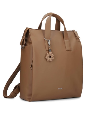 Zwei Rugzak lichtbruin - (B)31 x (H)38 x (D)14 cm