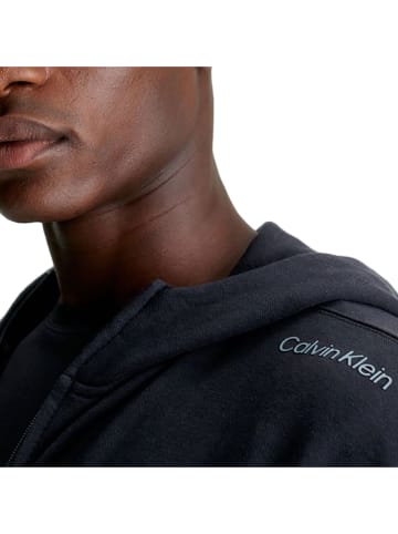 Calvin Klein Sweatjacke in Schwarz