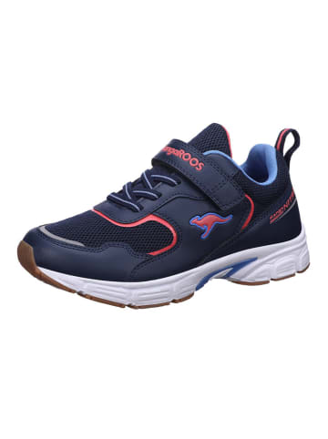 Kangaroos Sneakers "K-Ni Hero EV" donkerblauw/rood