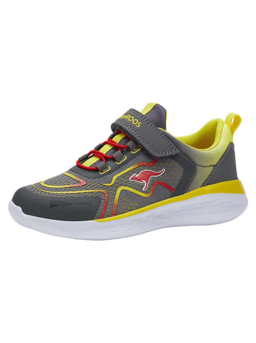 Kangaroos Sneakersy "KQ-Phara EV" w kolorze oliwkowo-żółtym