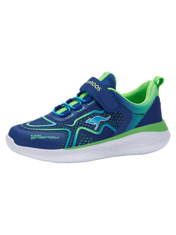 Kangaroos Sneakers "KQ-Phara EV" in Blau/ Grün