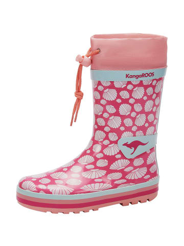 Kangaroos Rubberlaarzen "K-Summerrain" lichtroze/roze