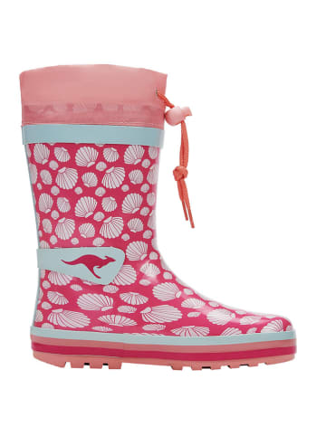 Kangaroos Rubberlaarzen "K-Summerrain" lichtroze/roze
