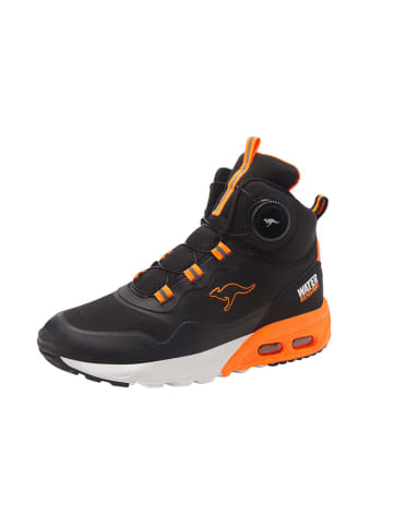 Kangaroos Sneakers "KX-Raptor Hi FX" in Schwarz/ Orange
