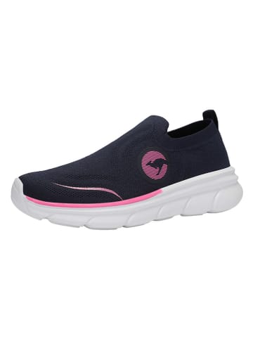 Kangaroos Slipper "K-CR Elaine" in Dunkelblau/ Pink