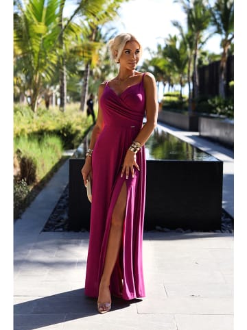 numoco Kleid in Pflaume