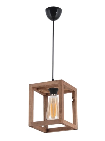 ABERTO DESIGN Hängeleuchte in Braun - (B)16 x (H)16 cm