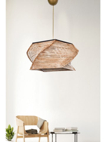 ABERTO DESIGN Hanglamp lichtbruin - (H)18 x Ø 36 cm