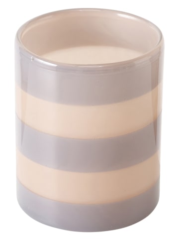 Boltze Windlicht "Vanessa" crème/grijs - (H)12 cm