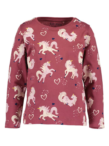 Blue Seven Longsleeve in Altrosa/ Bunt