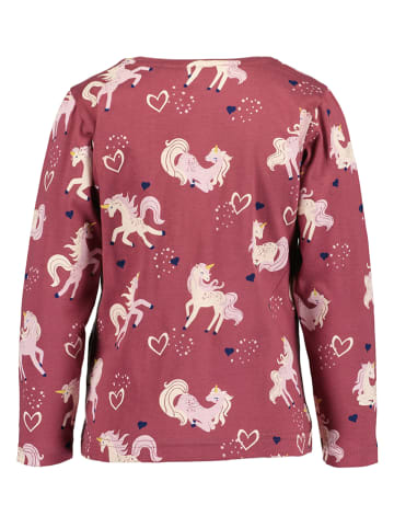 Blue Seven Longsleeve in Altrosa/ Bunt