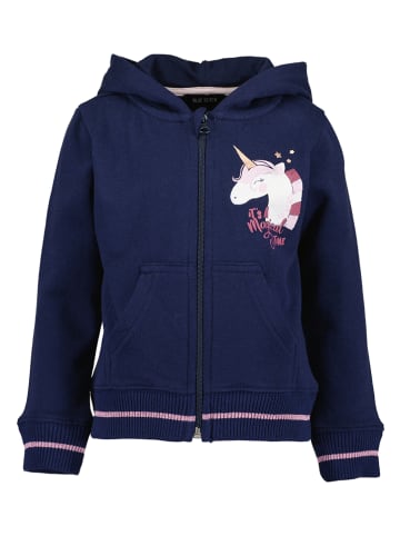 Blue Seven Sweatjacke in Dunkelblau