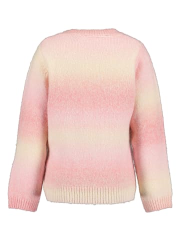 Blue Seven Sweter w kolorze jasnoróżowo-kremowym